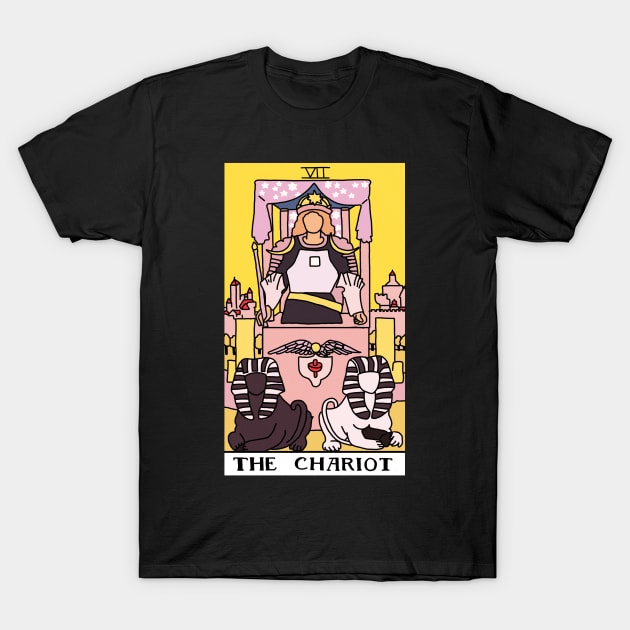 The Chariot Tarot Card T-Shirt by ThingRubyDoes